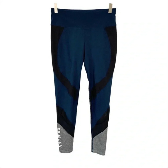 Sweaty Betty The Power Wetlook Mesh leggings Size S - Picture 4 of 10